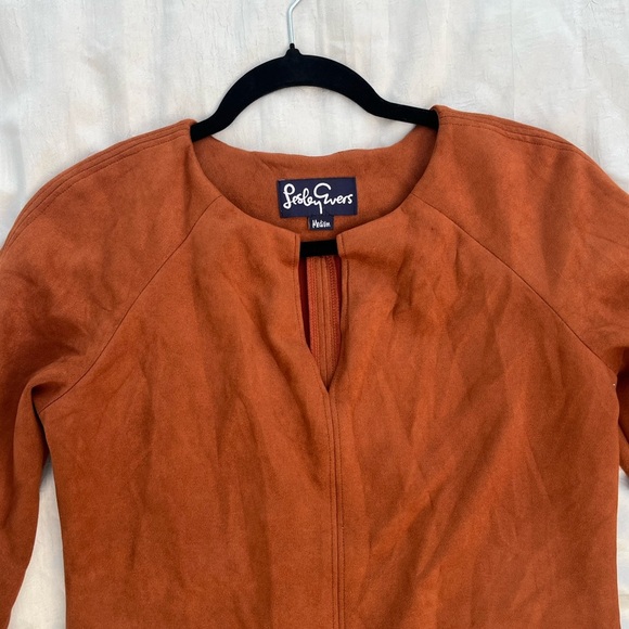 LESLEY EVERS Warm Rust Dress - Picture 3 of 7